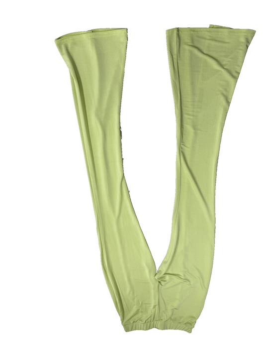 River Island Women's Green Pants – Size 8, Wide Leg