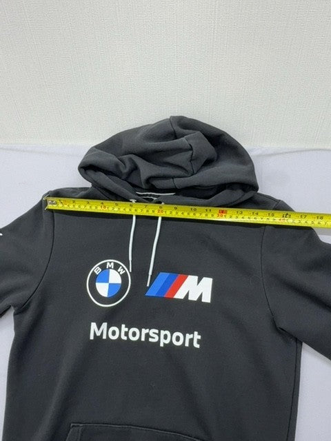 Puma BMW M Motorsport Hoodie Gray XS Graphic Fleece