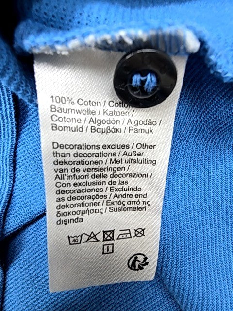 Lacoste Sport Men's Blue Polo Shirt Short Sleeve Cotton S