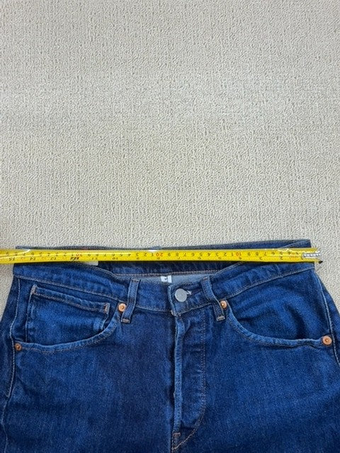 Levi's 512 Men's Blue Slim Taper Jeans Size 31 Dark Indigo Vintage