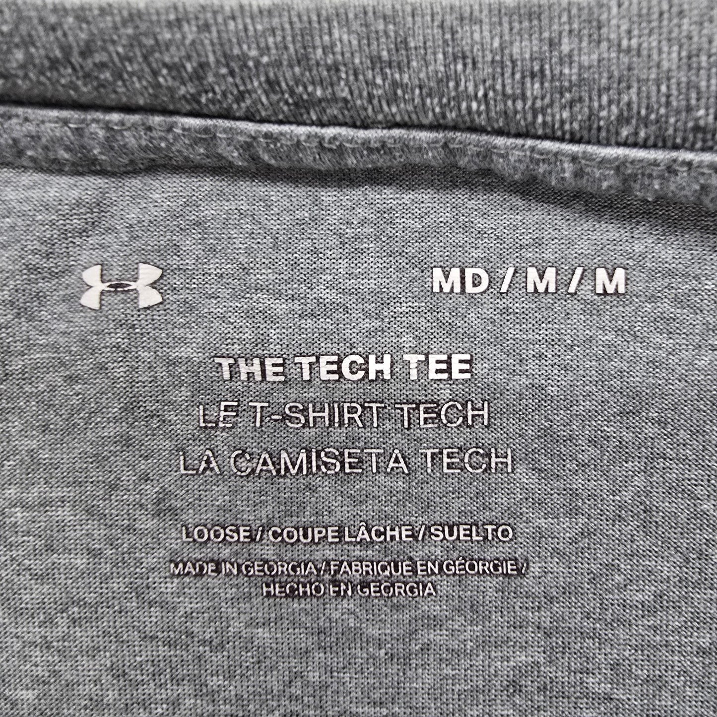 Under Armour Men Gray T-Shirt size S product image 3