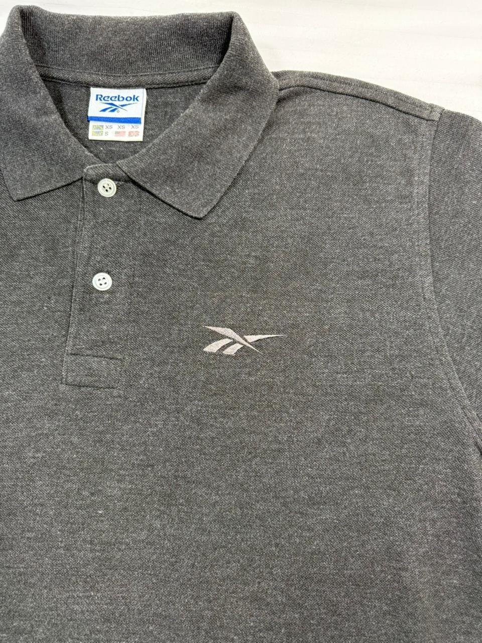 Black Reebok Men's Polo Shirt - Size XS