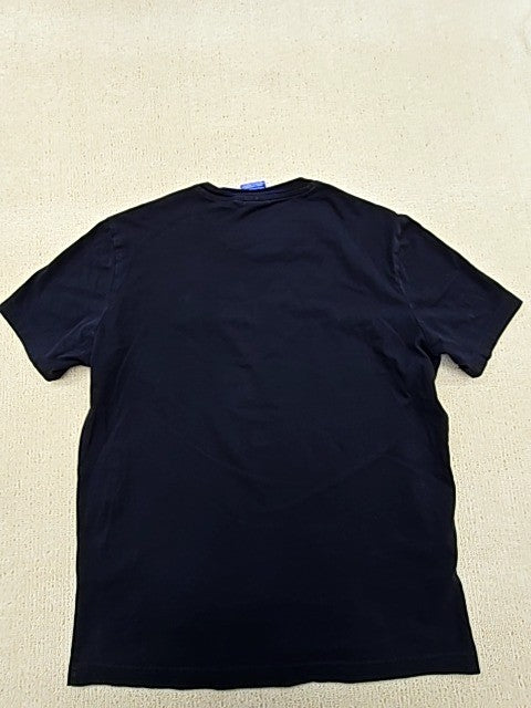 Champion Black Cotton Crew Neck T-Shirt Small Short Sleeve Logo MPN 21145