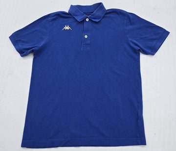 Kappa Men's Navy Polo Shirt Short Sleeve Size M Cotton Pique