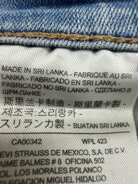 Levi's Women's Mile High Super Skinny Jeans 29 Light Blue