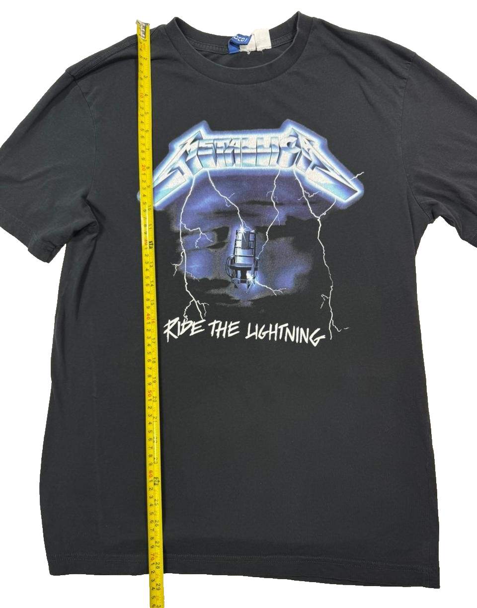 H&M Metallica Ride The Lightning T-Shirt - Size S