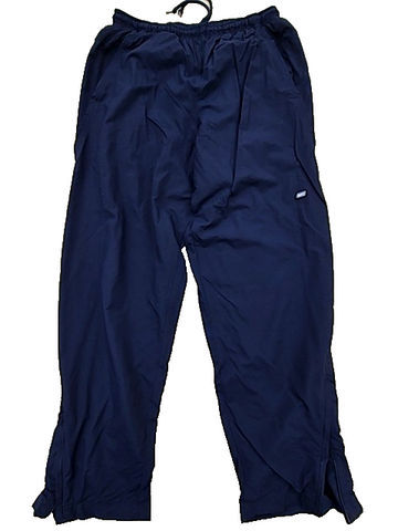 Nike Men's Navy Track Pants Size L Drawstring Solid