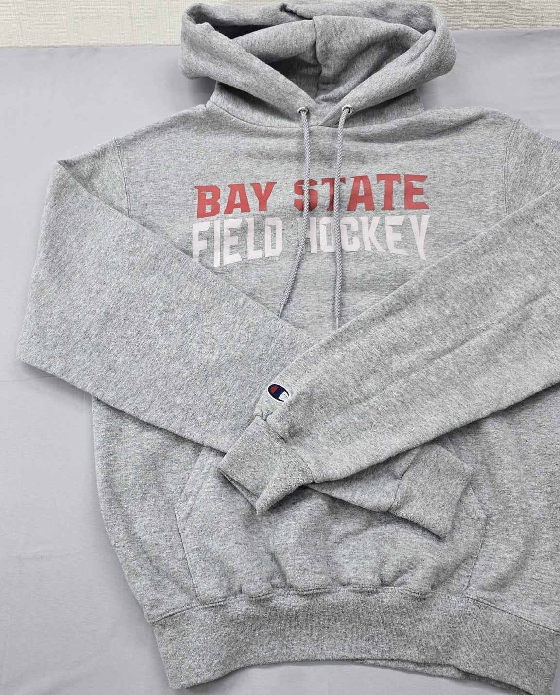 Champion Eco Field Hockey Gray Pullover Hoodie Size S S7190L