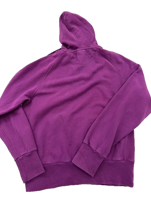 Nike Unisex Purple Hoodie – Size L, Full Zip, Cotton – Ref 9C9E2
