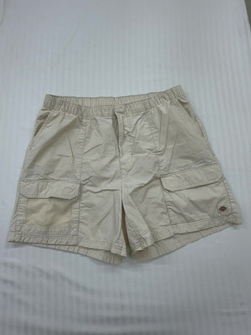 Dickies Men's Beige Cargo Cotton Shorts Size L/G