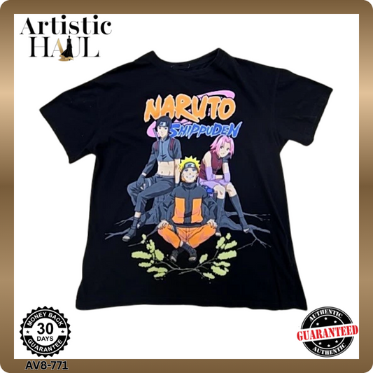 Unverified Brand Unisex Black T-Shirt, Short Sleeve