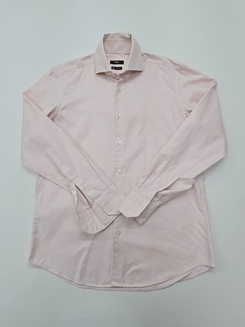 Hugo Boss Men Pink Shirt size 39 product image 3