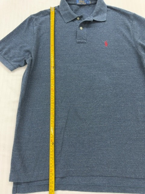 Polo Ralph Lauren Men's Navy Blue Polo Shirt Size L Pony Logo