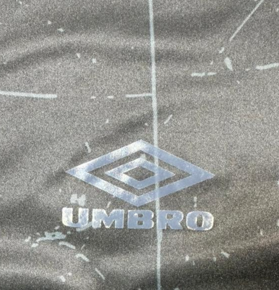 Umbro X Bott 2023 Soccer Jersey Black Graphic Print Men's Size L Rare Gorpcore