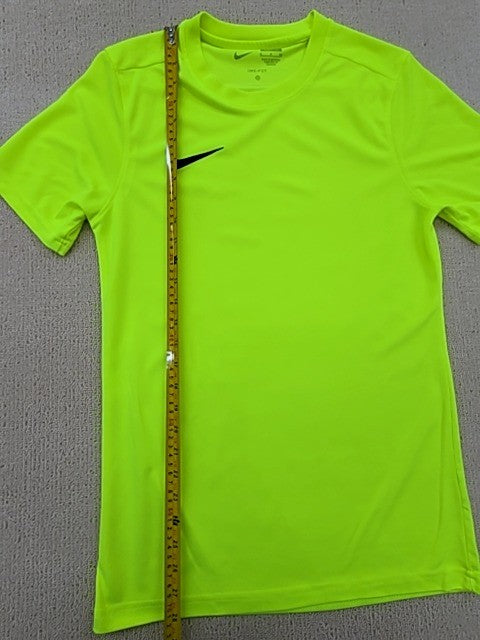 Nike Youth S Green Dri-FIT Slim Fit Short Sleeve Jersey
