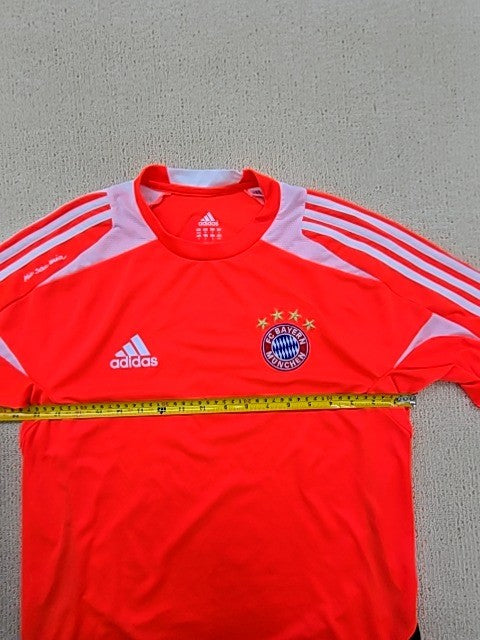 Adidas Bayern Munich Soccer Jersey Red Men's Size M