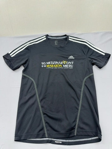 Adidas Men's Black AEROREADY Running T-Shirt Size M Regular Fit