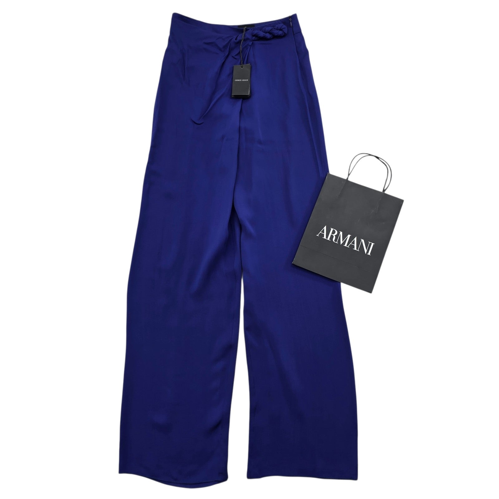Giorgio Armani Women Navy Trousers size 38 product image 1
