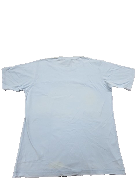 Adidas Men's Blue T-Shirt – Size S, Logo, Short Sleeve