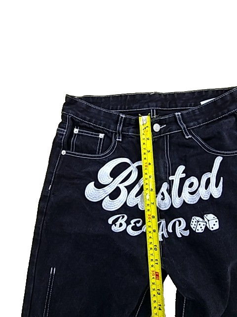 11KN Unisex Black Jeans size L product image 7