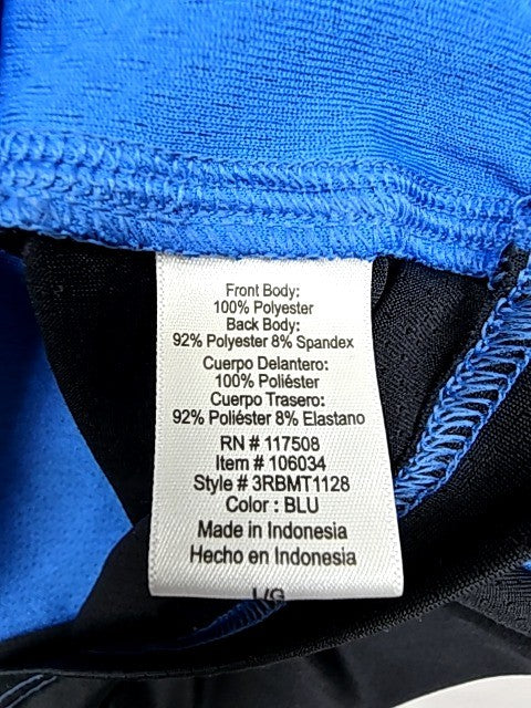 Reebok Men's Blue Sleeveless Tank Top Size L Crewneck 117503
