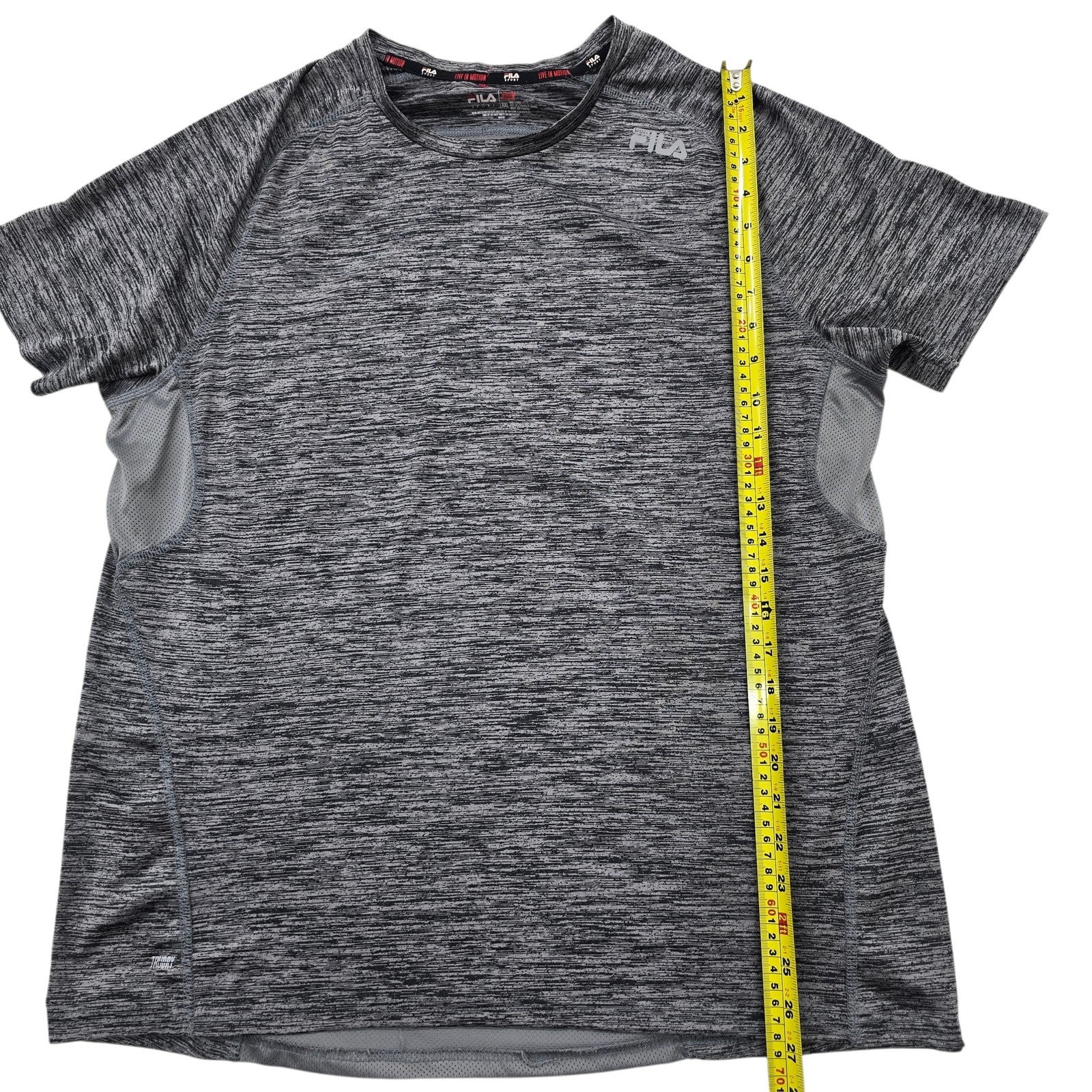 Fila Men Black T-Shirt size XXL product image 7