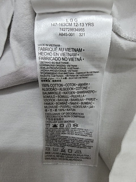 Jordan Boys White T-Shirt size 12 product image 5