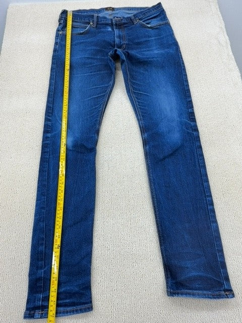 Lee Men's Slim Tapered Luke Stretch Jeans L34 Waist 34 Inseam 34