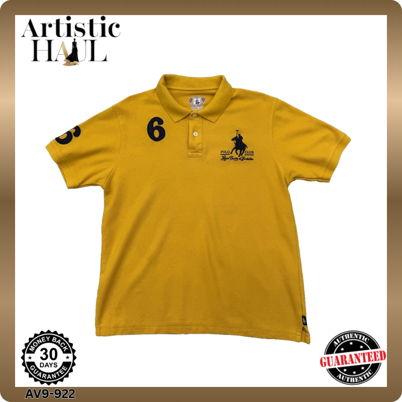 Polo Ralph Lauren Boys Yellow Polo Shirt size L product image 1