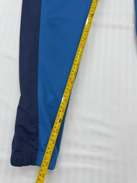 NIKE Men's Blue Color-Block Track Pants Size M