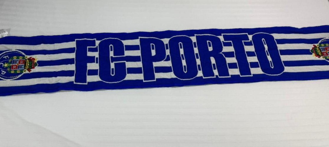 New FC Porto Soccer Fan Scarf Premiership Premium Acrylic Knit