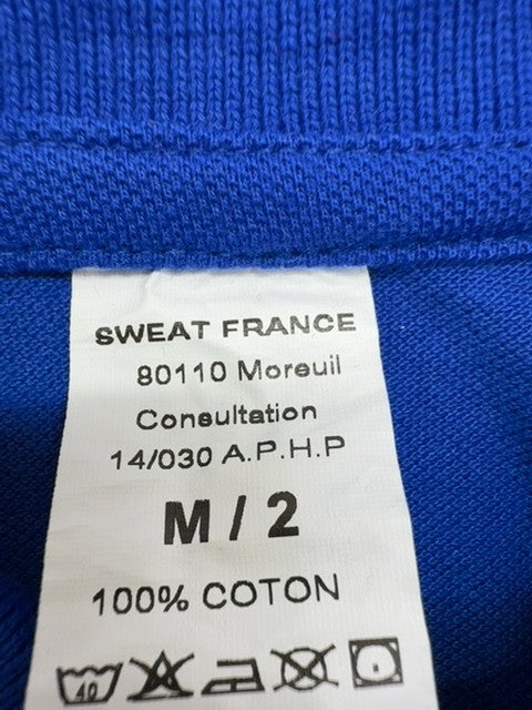 Sweat France Boys Blue Polo Shirt size M product image 4