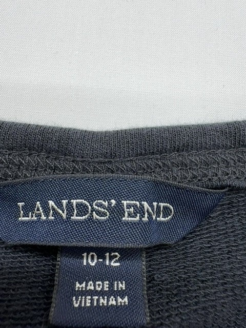 Lands End Boys Gray Shirt size M product image 3