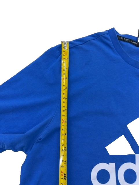 Adidas Men's Blue Crewneck Short Sleeve T-Shirt XL New