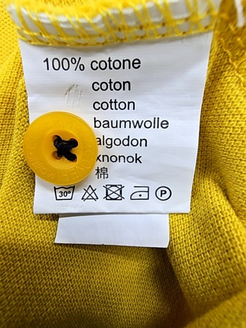 Coveri Men Yellow Polo Shirt size XXL product image 4