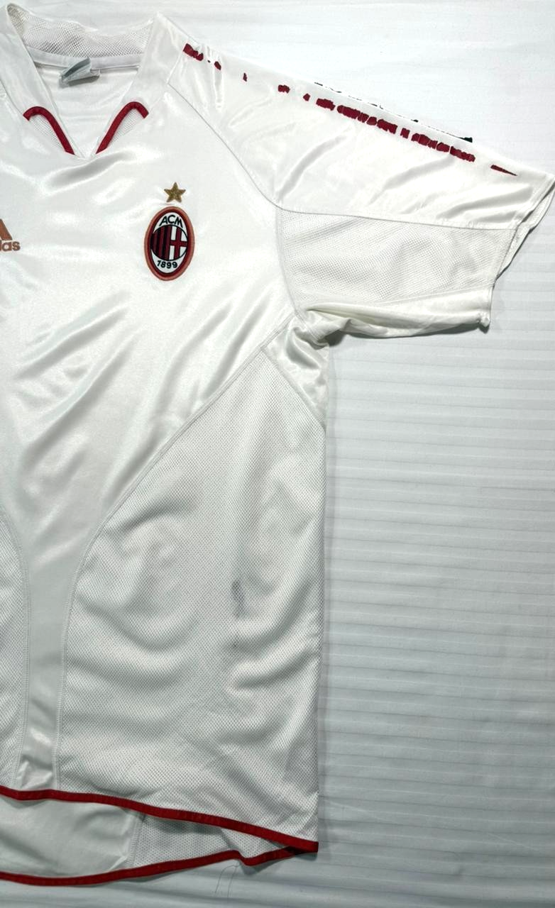 Ac Milan Italy 2004/2005 Away Football Shirt Jersey Adidas - Size M