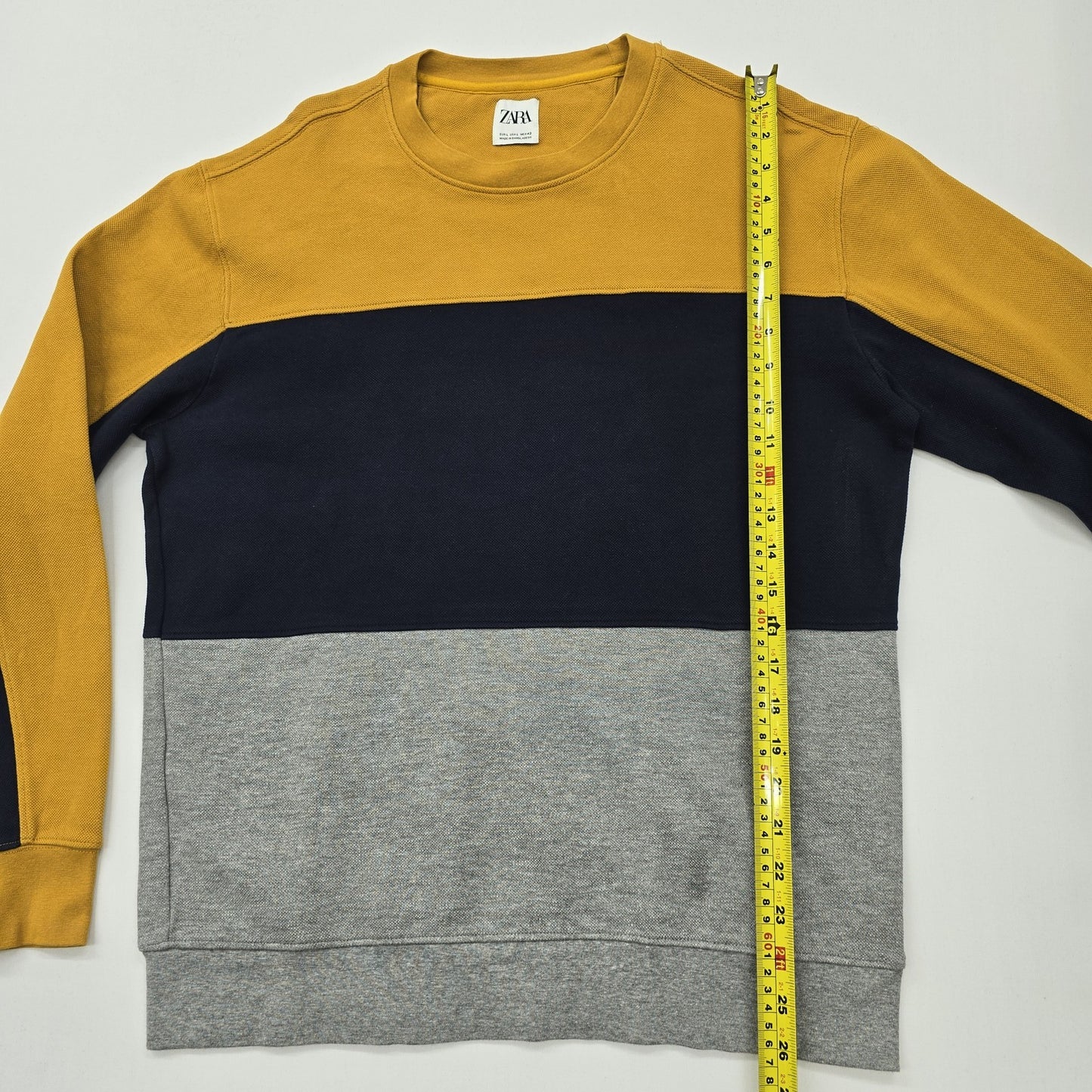 Zara Men Black Sweatshirt size L product image 7