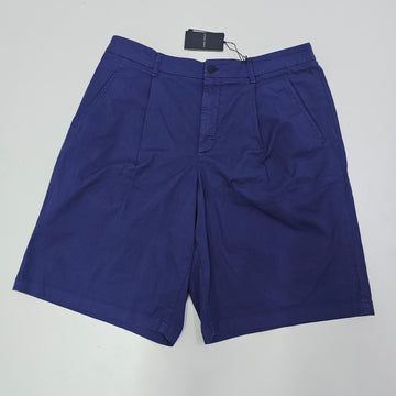 Giorgio Armani Bermuda Pleated Shorts Trunks Purple 56 BNWT
