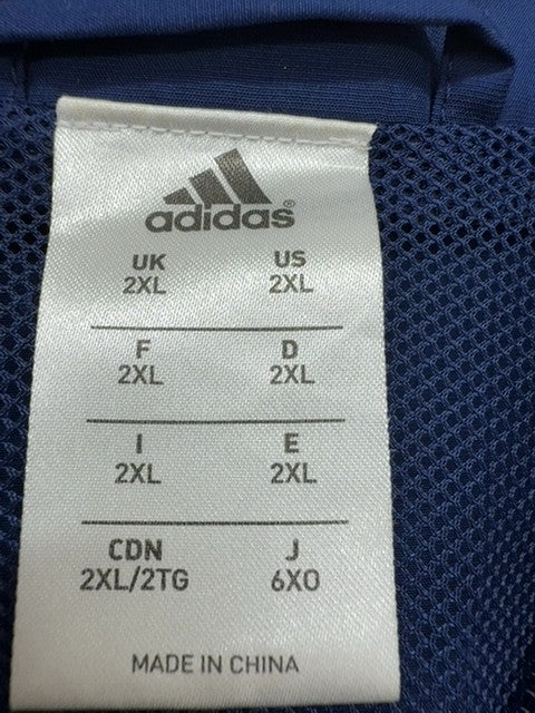 Adidas Men Blue Jacket size 2XL product image 4