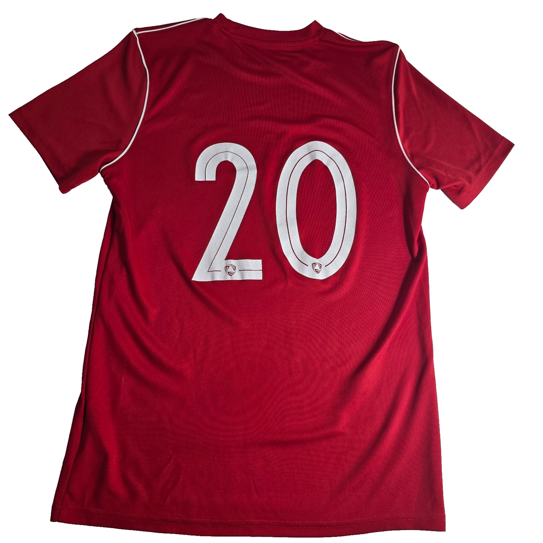 Nike Dri-FIT Men’s Medium Red Football Jersey AS JAVEL Soccer Shirt