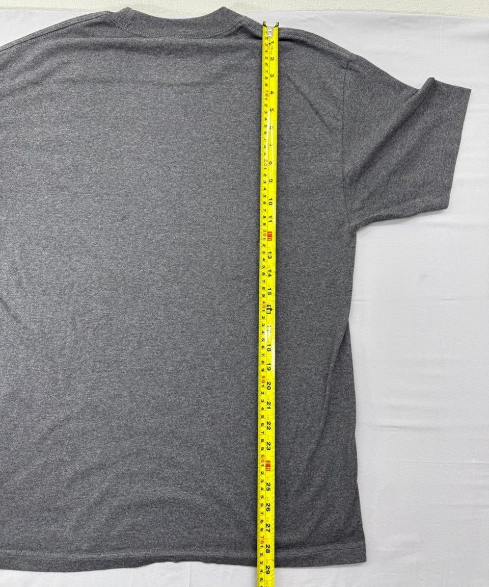 Nike Men's Grey Loose Fit Athletic T-Shirt Size L