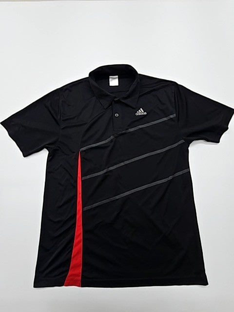 Adidas Boys Black Polo Shirt size XS product image 1