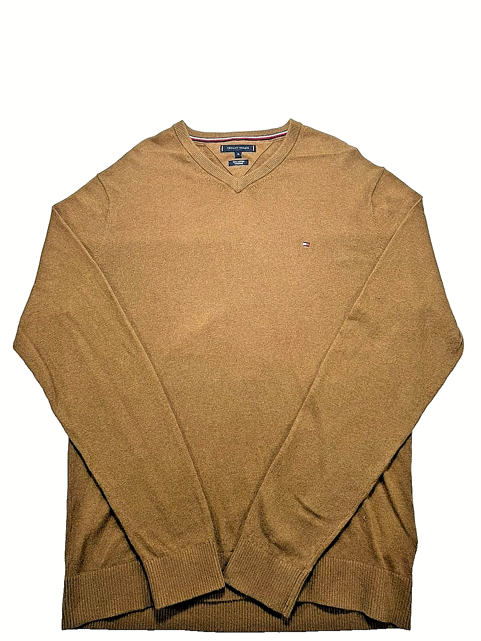 Tommy Hilfiger Men Pima Cotton Cashmere Sweater Size XL