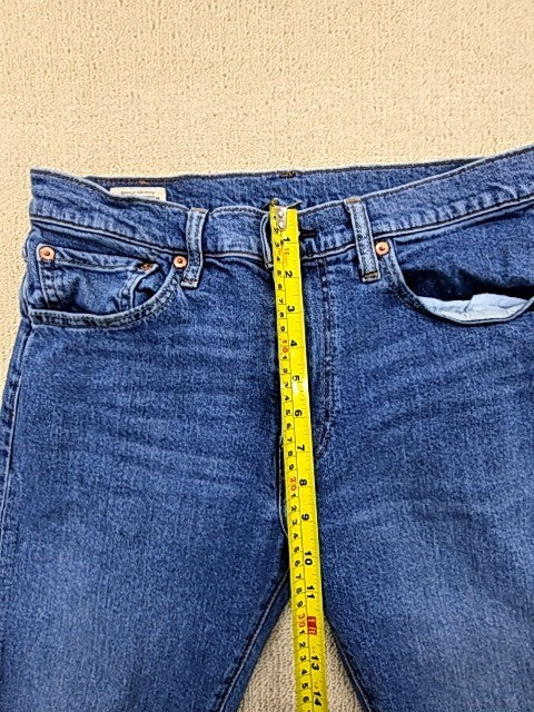 Levi's 512 Men's Blue Slim Taper Jeans Size 32 Stretch Medium Wash