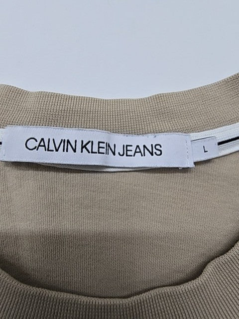 Calvin Klein Jeans Boys Beige T-Shirt size L product image 4
