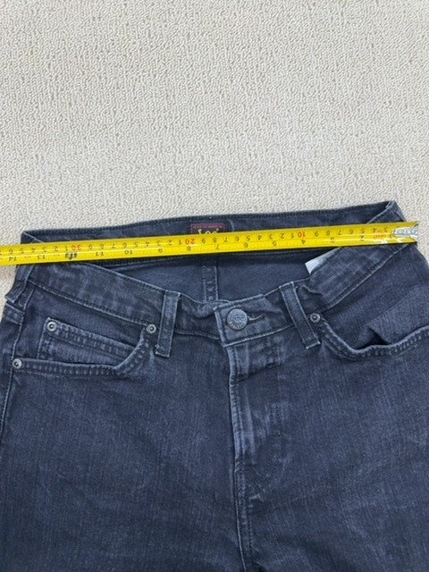 Lee Rider Men's Dark Wash Straight Jeans Size 30x32 Regular