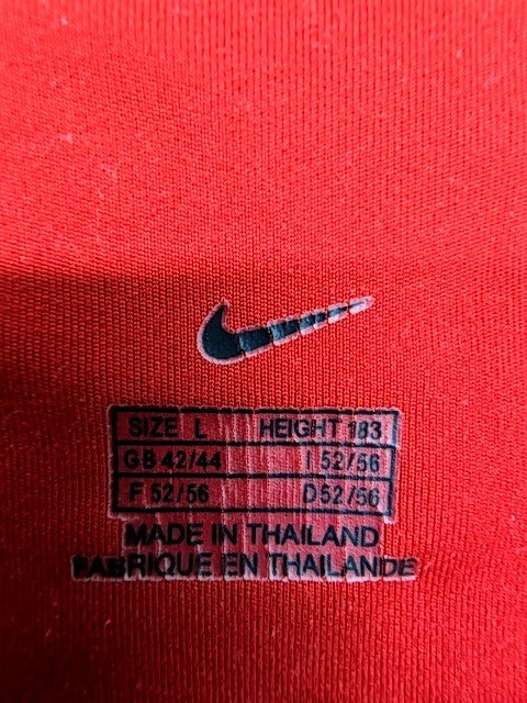 Nike Men's Red Dri-FIT Short Sleeve T-Shirt Size L