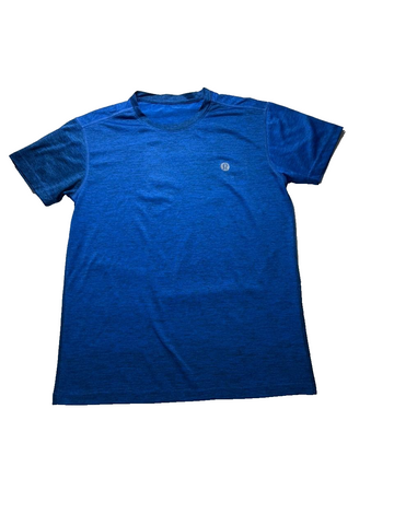 Lululemon Shirt Men'S  Blue Lightweight Activewear Training Gym Running | L