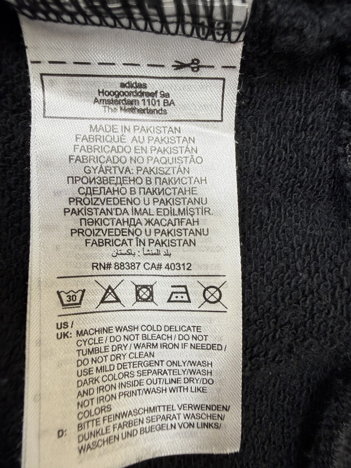 Adidas Kids Black Hoodie product image 4