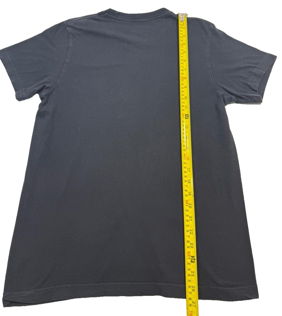 Nike Men's Black Galaxy Swoosh Graphic T-Shirt Slim Fit Short Sleeve Size M